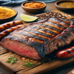 Churrasco completo com picanha e linguiça