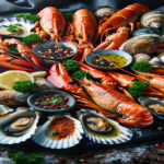 Frutos do mar com temperos especiais