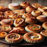 Pastéis crocantes com recheios diversos