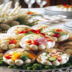 Tapiocas recheadas com ingredientes especiais