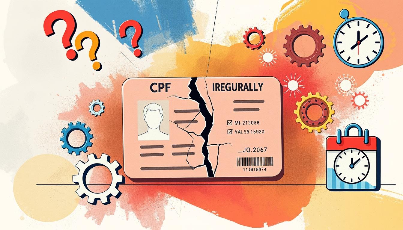 cpf irregular o que pode ser