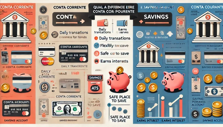 Qual a Diferença Entre Conta Corrente e Poupança