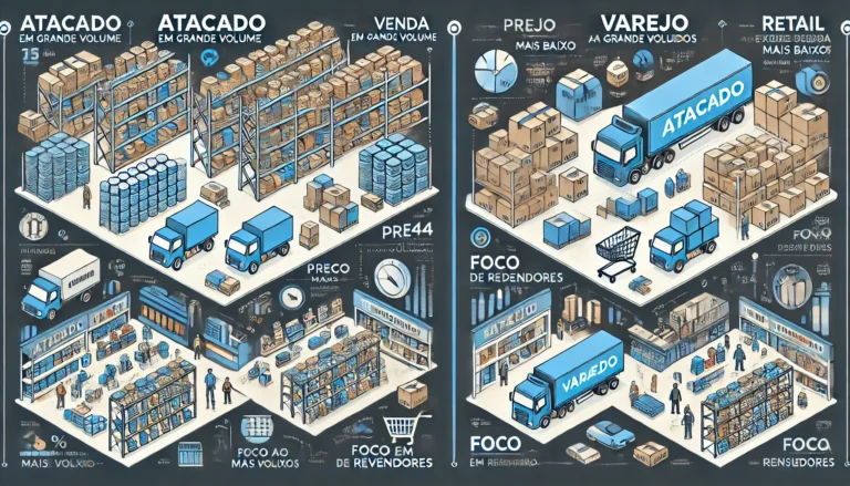 Qual a Diferença Entre Atacado e Varejo