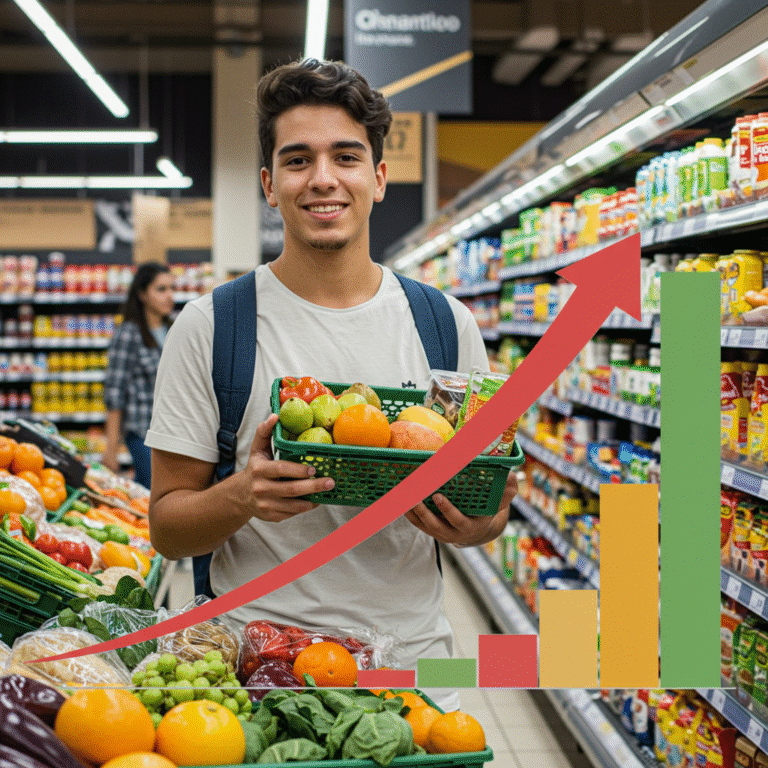 Orçamento Universitário? 7 Estratégias Infalíveis para Você Economizar no Supermercado!