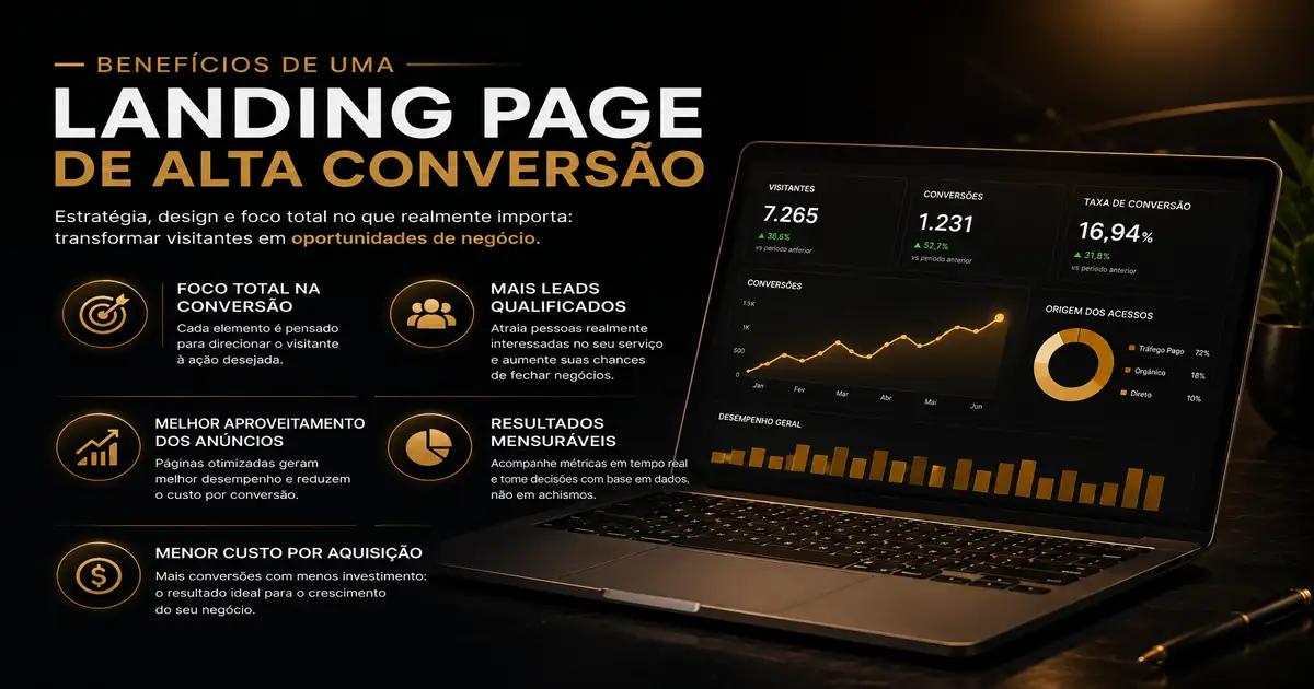 beneficios landpage